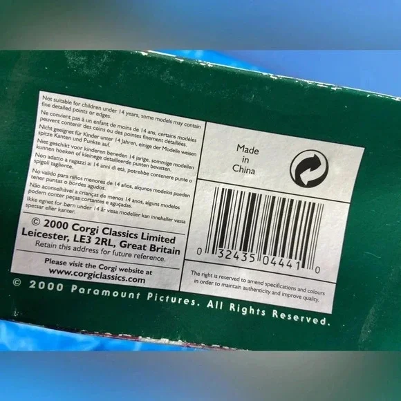 Corgi #04441 The Italian Job (1969) Blue Mini & Driver + Gold Bars - Rare🏦🚙🛣️ - Picture 9 of 12